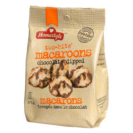 Two-Bite Macaroons Snack Pack, 10x40 pack. (65gr)