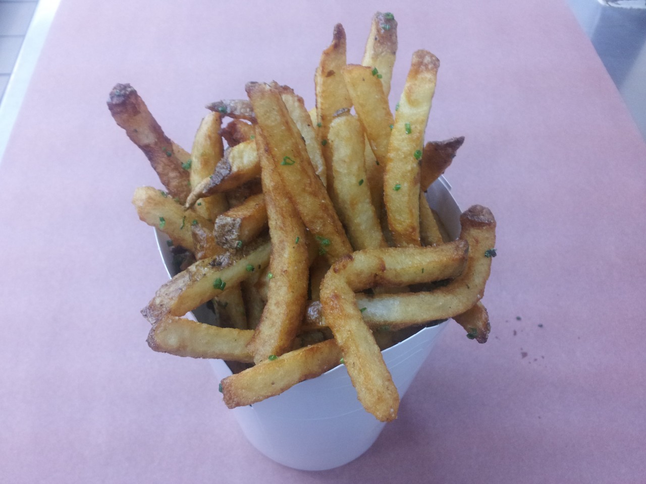 French Fries tossed with Chives