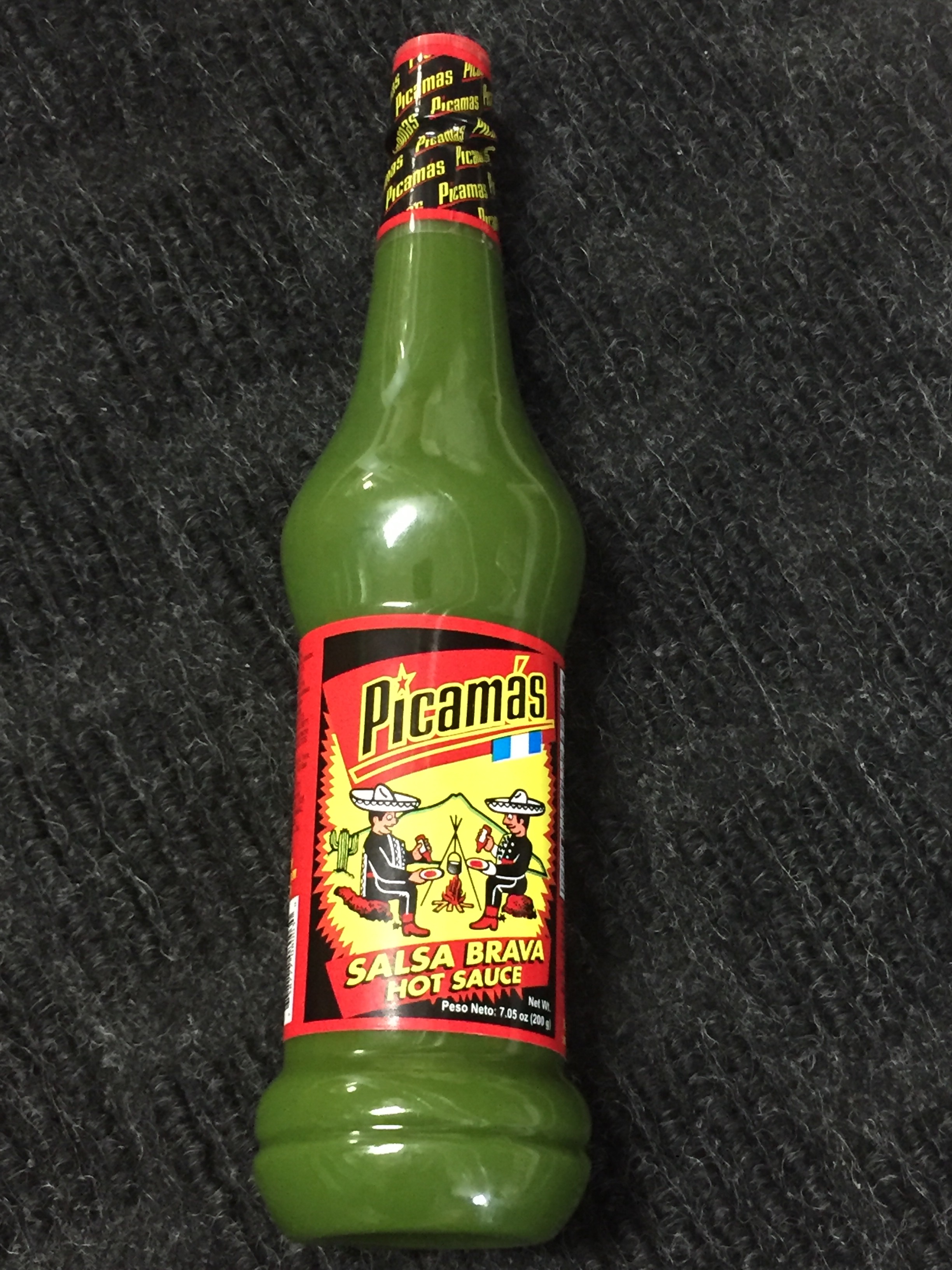 Picamas Salsa Brava Hot Sauce - 7.05oz (200g) - Guatemala