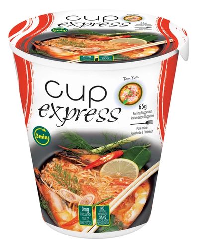 Sunfresh Cup Express Noodles Tom Yum, 24x65g