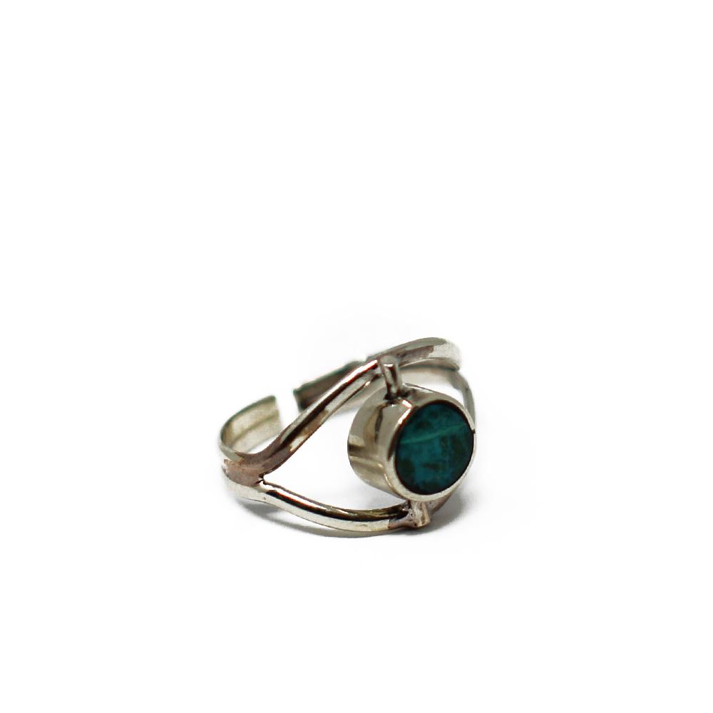 Eye Chrysocolla Ring