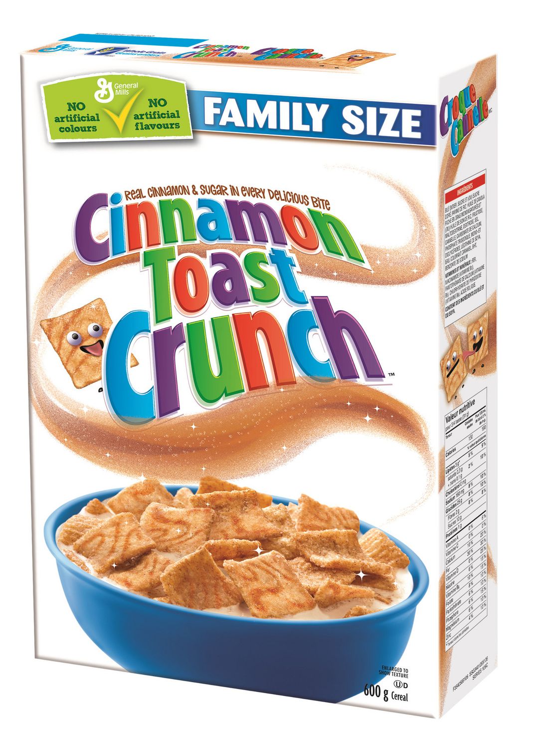 Cinnamon Toast Crunch™ Cereal, Family Size - case of 14x600gm