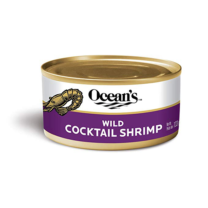 Ocean's Cocktail Shrimp in Water - 12x113g (24 cases minimum)