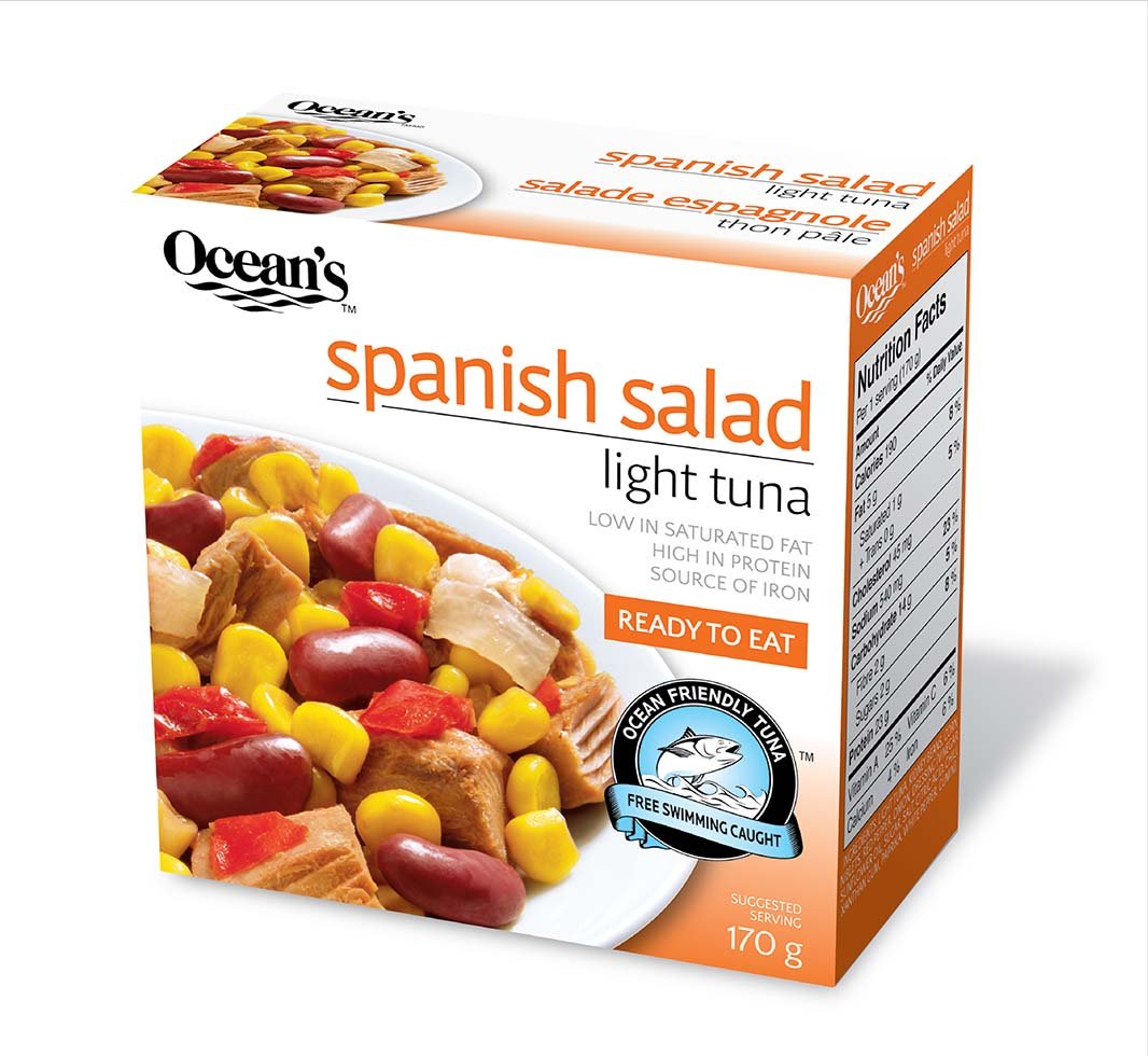 Ocean's Spanish Tuna Salad - 12x170g (24 cases minimum)