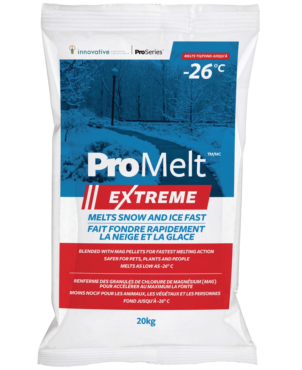 ProMelt Extreme Ice Melter, 20kg bags