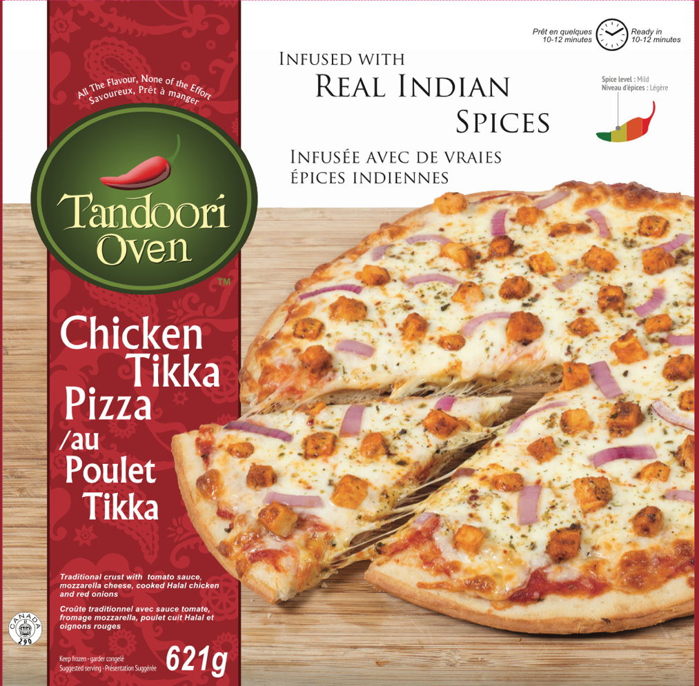 Tandoori Chicken Tikka Pizza (pack of 12)