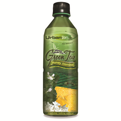 UrbanZen Iced Green Tea with Honey and Jasmine, 24x500ml