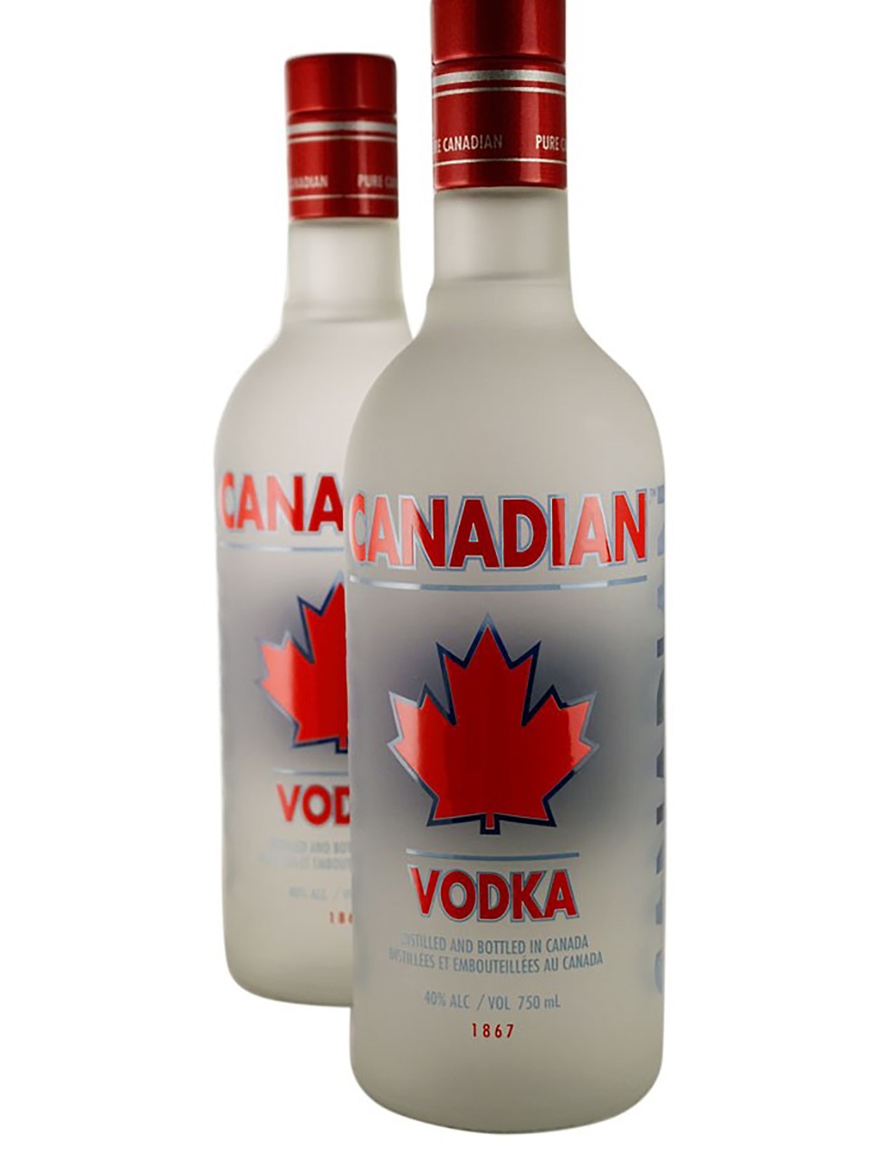 Canadian Vodka 40% alc. Bottle 750ml