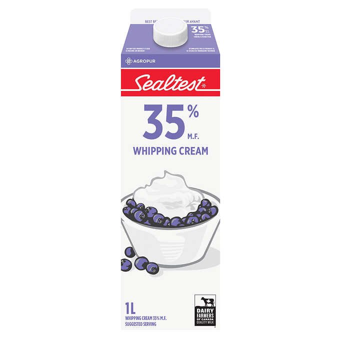 Sealtest Whipping Cream 35%, 1 Litre