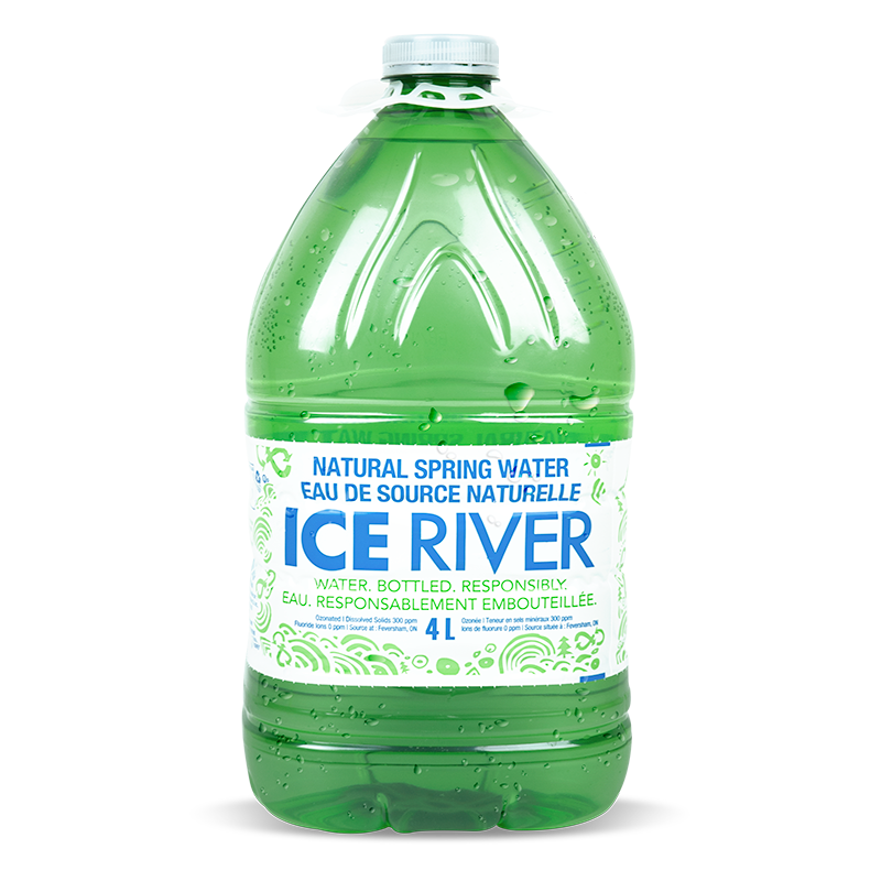 Ice River Green Distilled Water