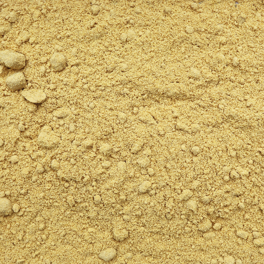 Organic Mustard Seeds, yellow, powder