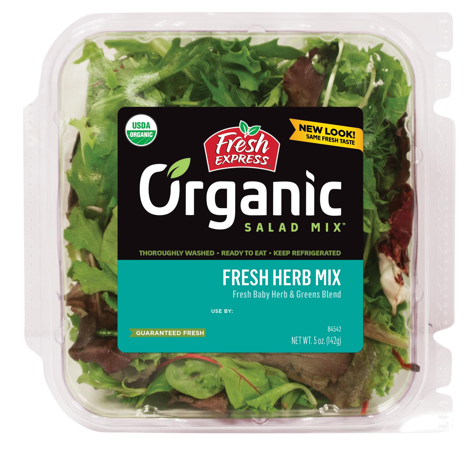 Organic Herb Mix Salad, 6x5oz