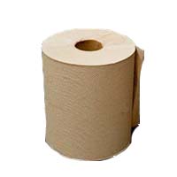 Universal Towel Roll Hardwound 7-7/8 x800' Kraft 6 Rolls/Case