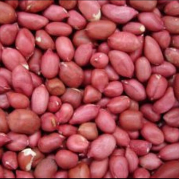 Red Peanuts, organically grown - 22 lbs/box