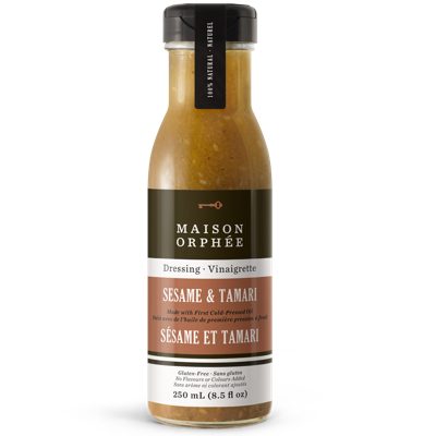 Maison Orphee Sesame & Tamari Salad Dressing, 12x250 ml