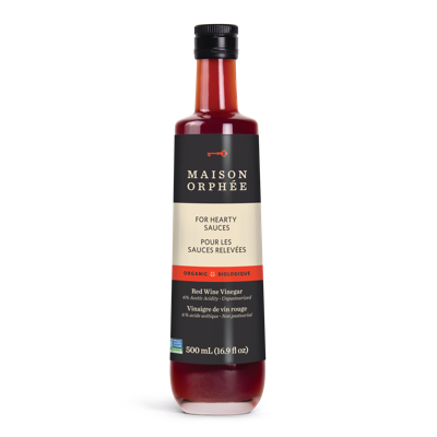 Maison Orphee Organic Red Wine Vinegar, 6x500 ml